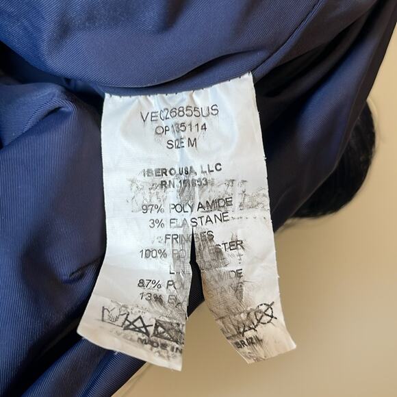 PatBO Navy One-Shoulder Mini Dress - Picture 8 of 8